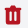 Delete icon (red trash can)