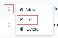 More options menu with the Edit option highlighted