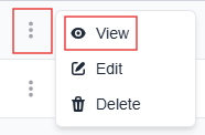 More options menu with the View option highlighted