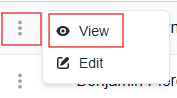 More options menu with the View option highlighted