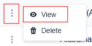 More options menu with the view option highlighted